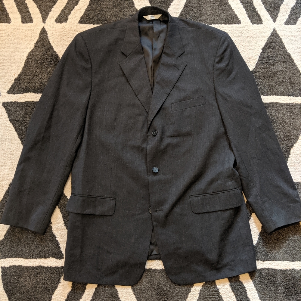 Versini grey wool blazer